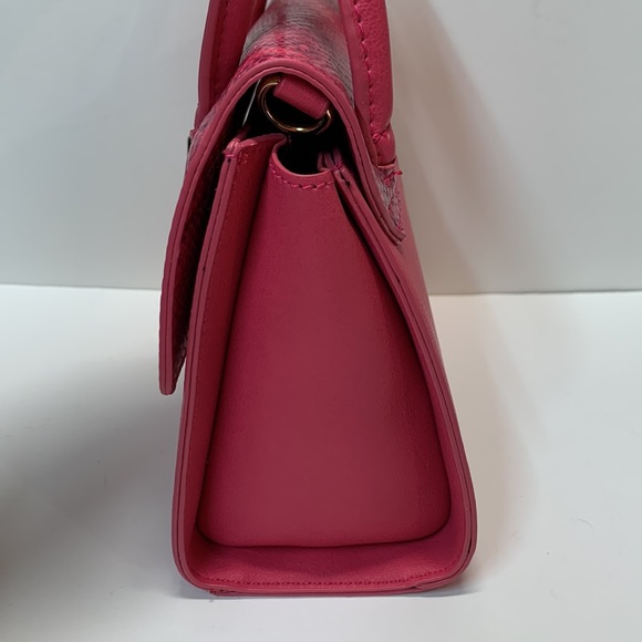 NWT pink and gold snake print mini bag - Picture 6 of 13